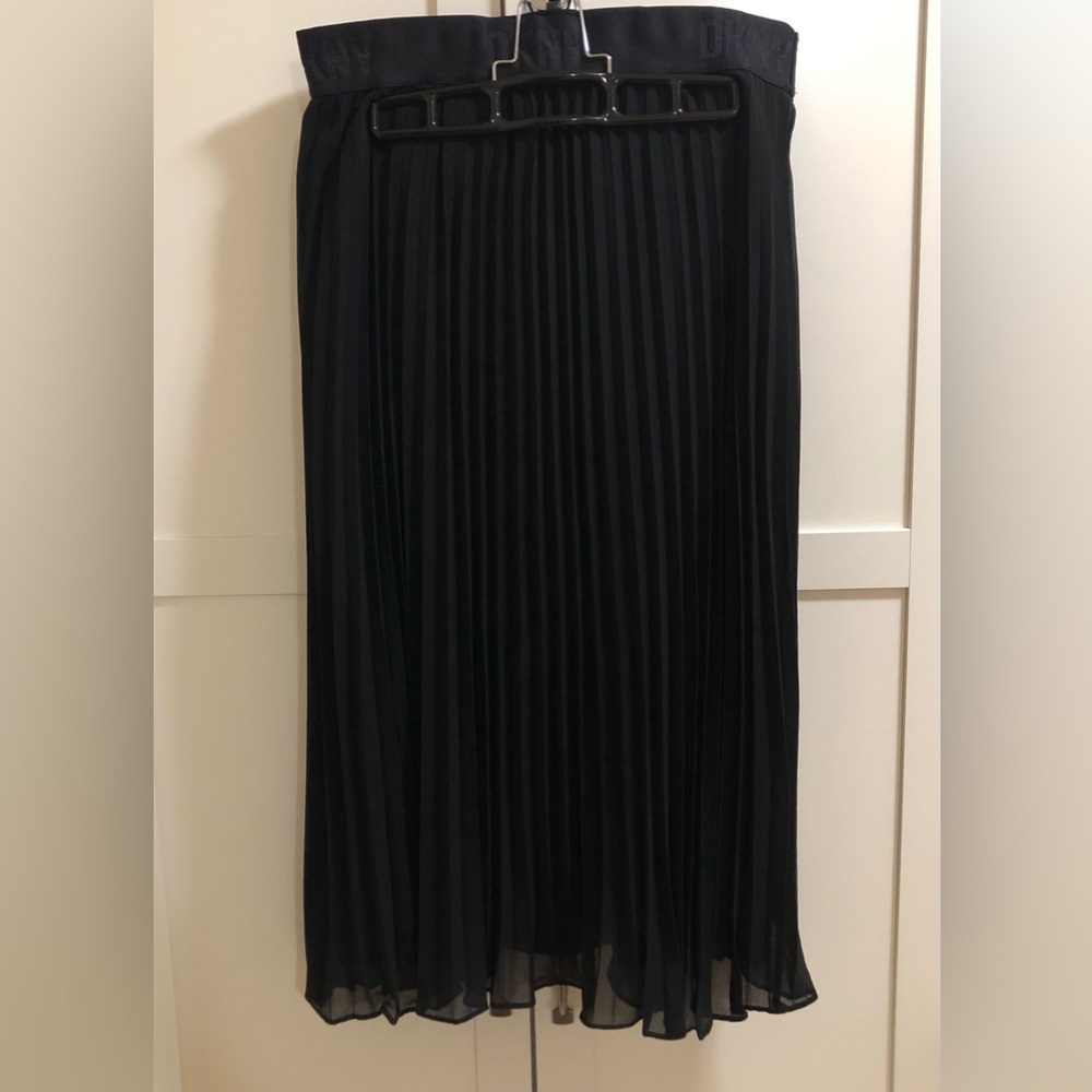 DKNY Black Long Skirt NWOT